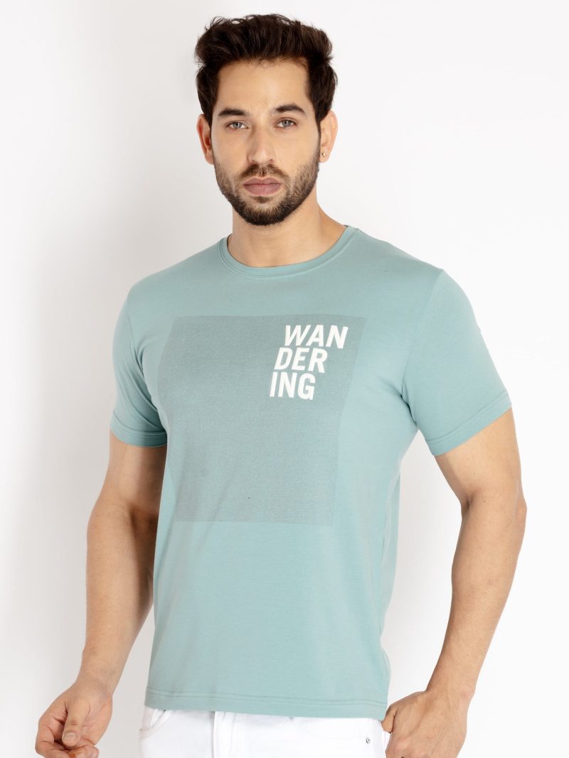 Status Quo Mens Printed Round Neck T-Shirt