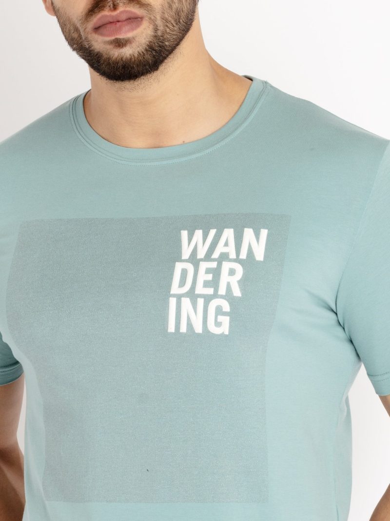 Status Quo Mens Printed Round Neck T-Shirt