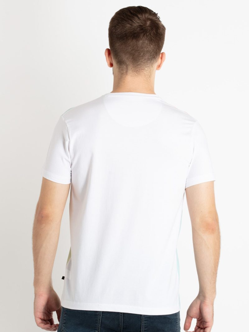 Mens Printed Round Neck T-Shirt