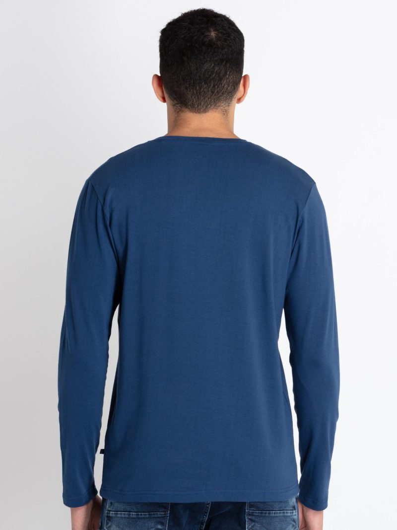 Mens Printed Round Neck T-Shirt