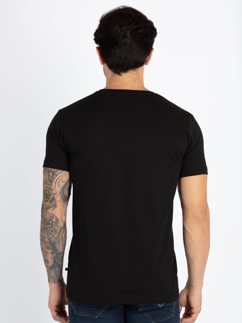 Mens Printed Round Neck T-Shirt