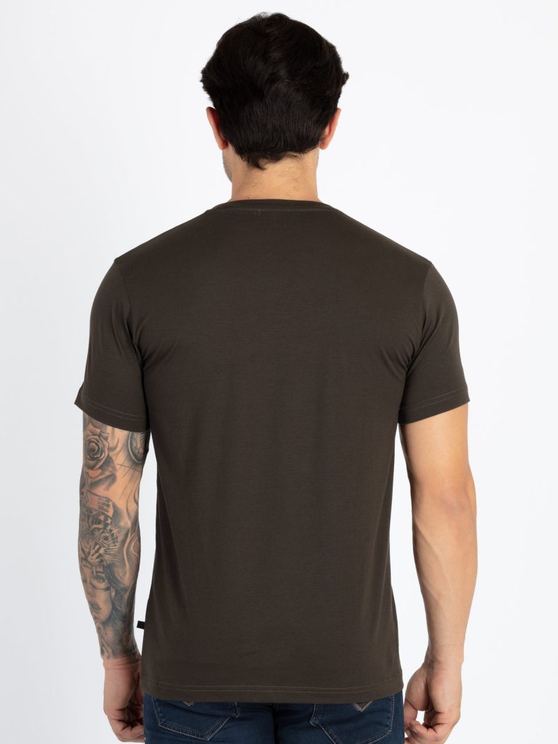 Mens Printed Round Neck T-Shirts