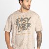 Status Quo Mens All Over Printed Oversized T-Shirt