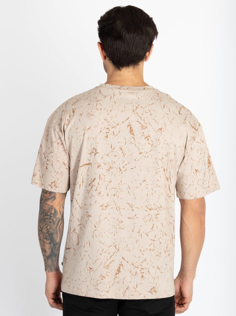 Status Quo Mens All Over Printed Oversized T-Shirt