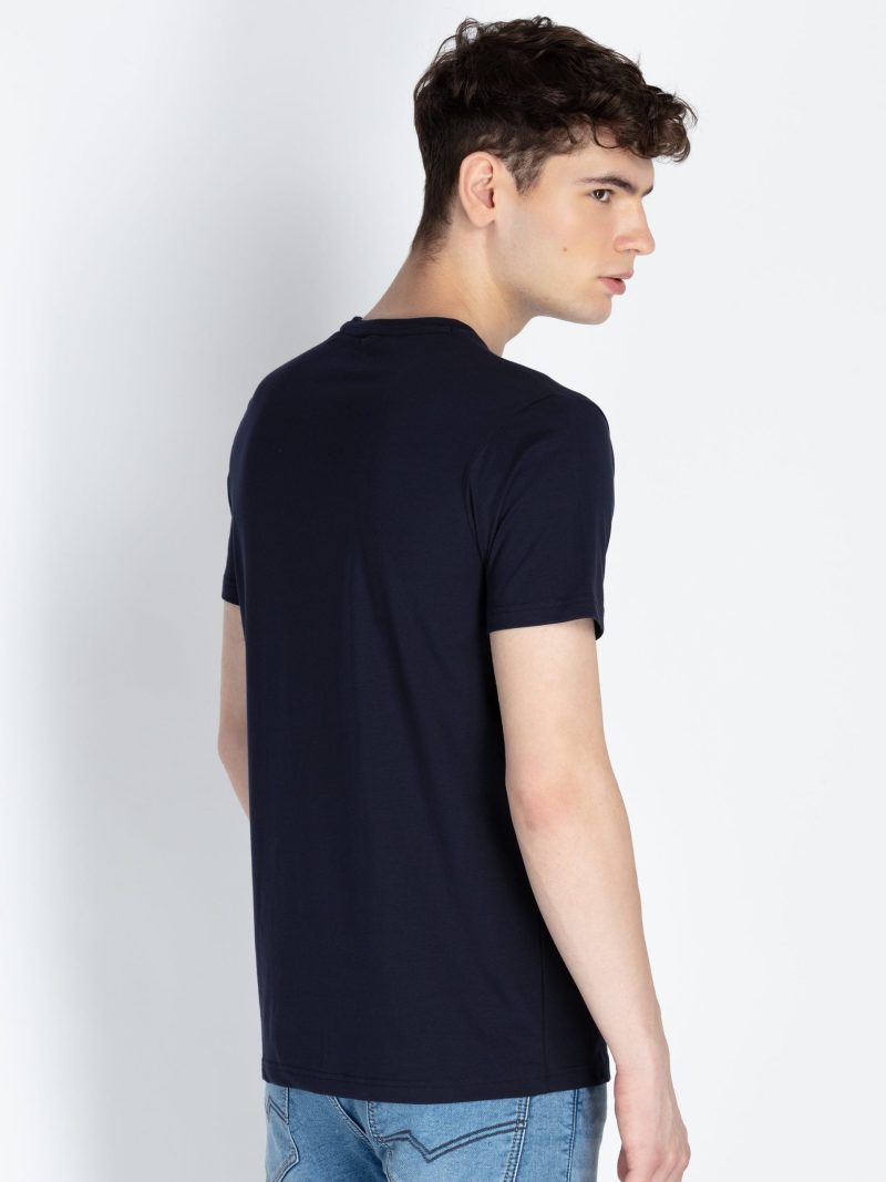 Mens All Over Printed Round Neck T-Shirt