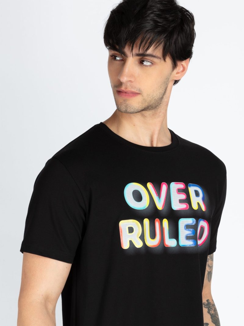 Mens Printed Round Neck T-Shirt