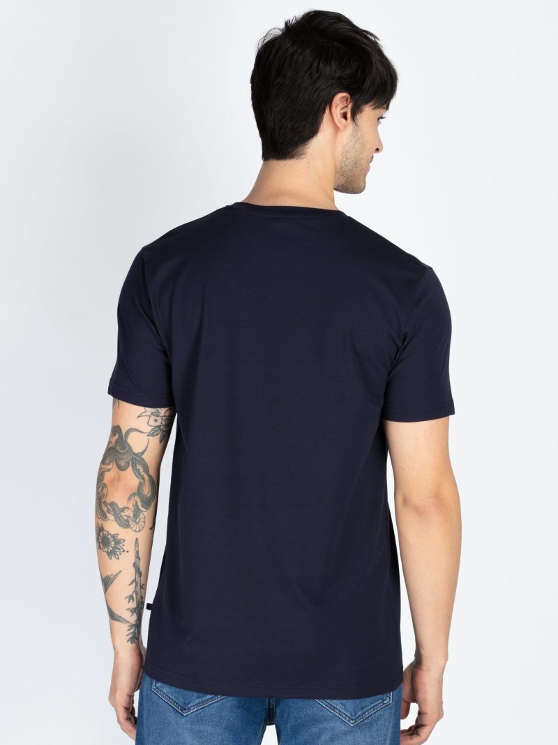 Mens Printed Round Neck T-Shirt
