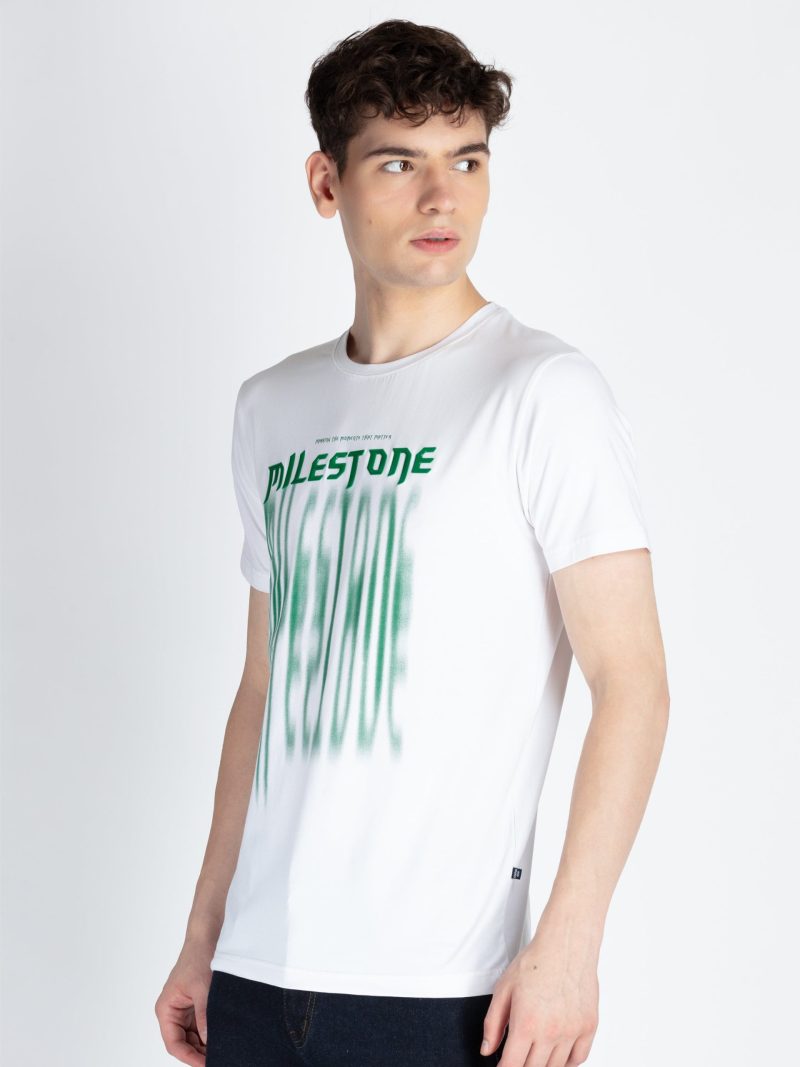 Mens Printed Round Neck T-Shirt