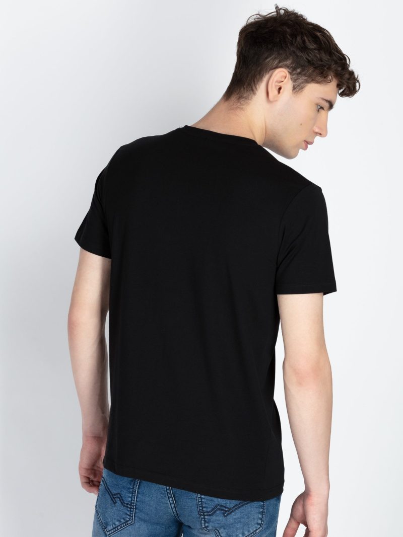Mens Printed Round Neck T-Shirt