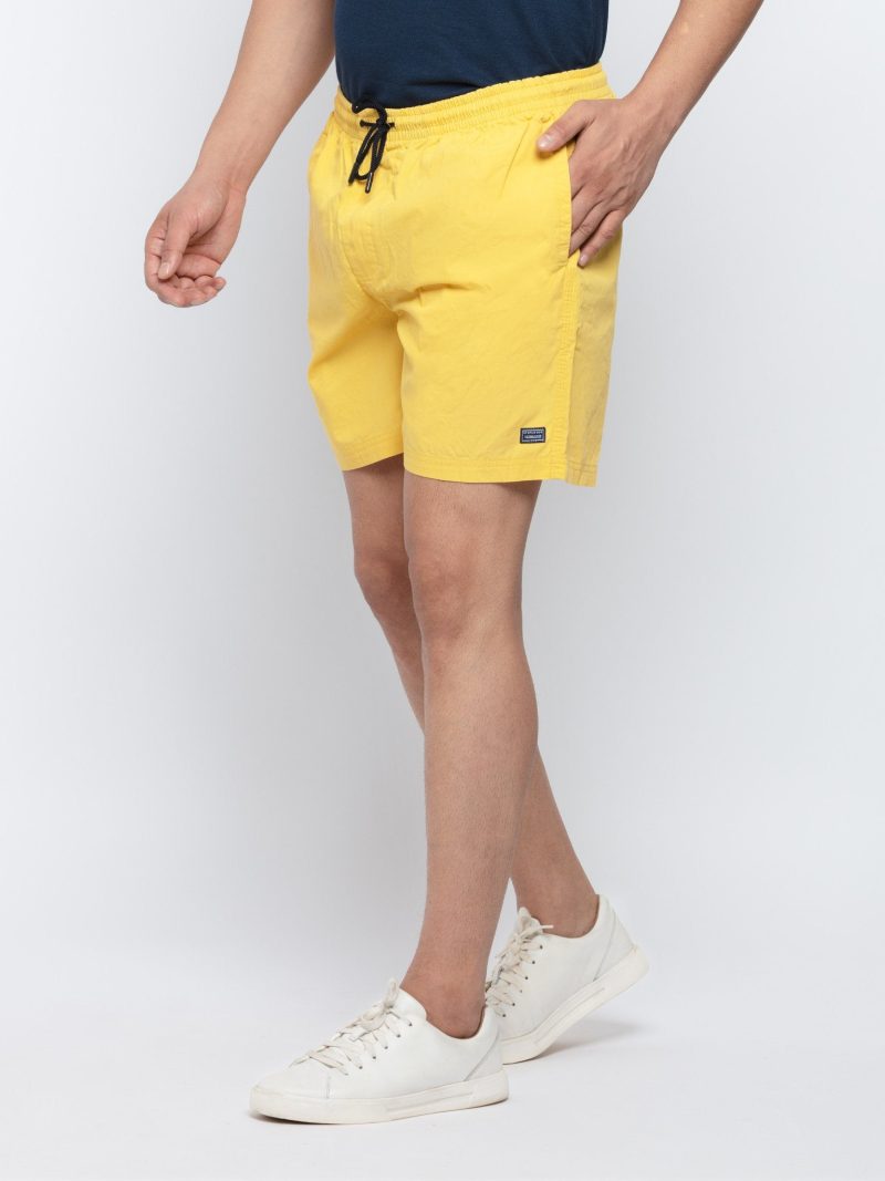 Status Quo Solid Regular Fit Shorts