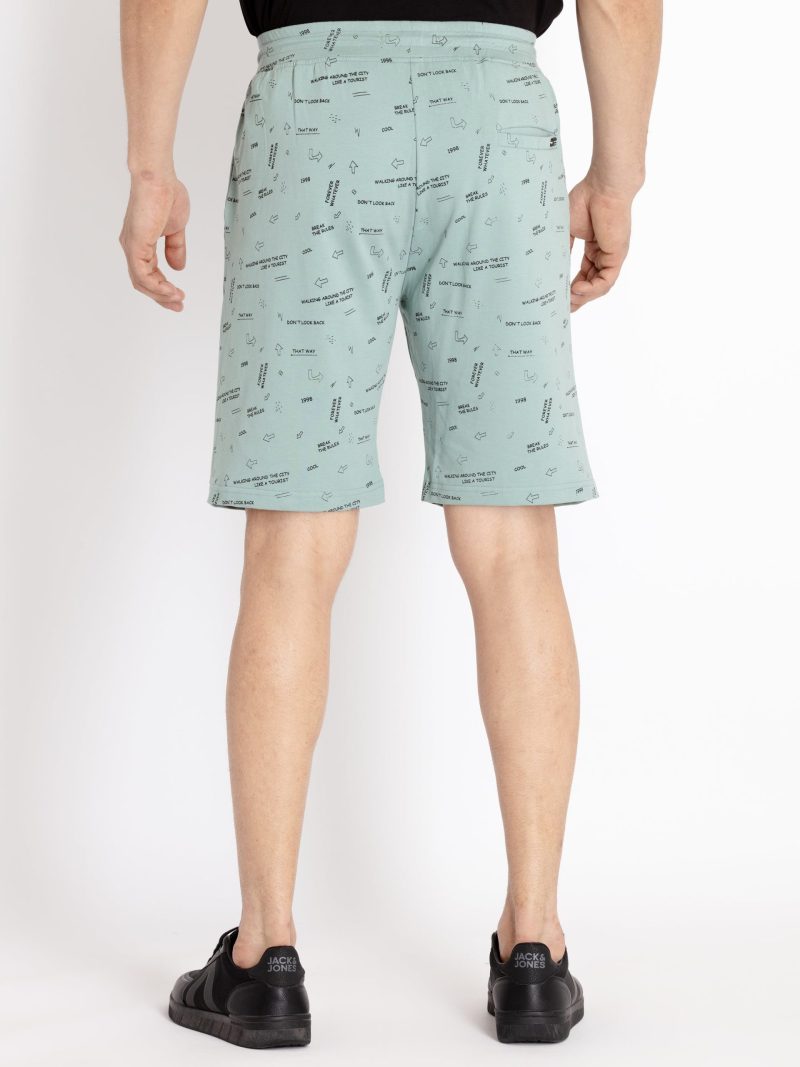 Status Quo Mens Solid Regular Fit Shorts