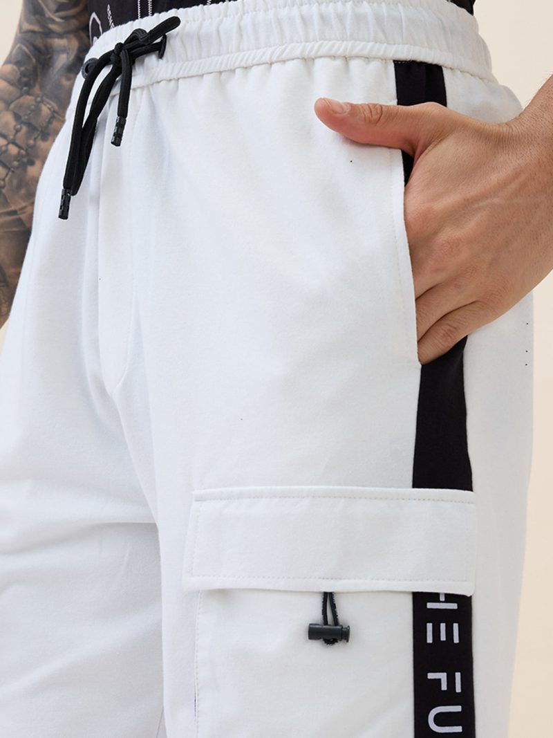 Status Quo Men'S Striped Polo Neck Regular Fit Tshirt With Tipping Collar