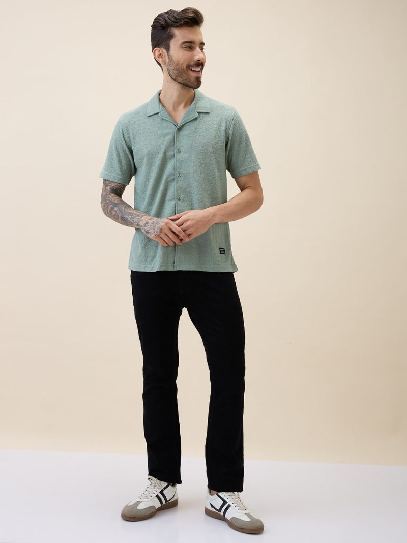 Status Quo Graphic Front Back Printed Regular Fit Tshirt