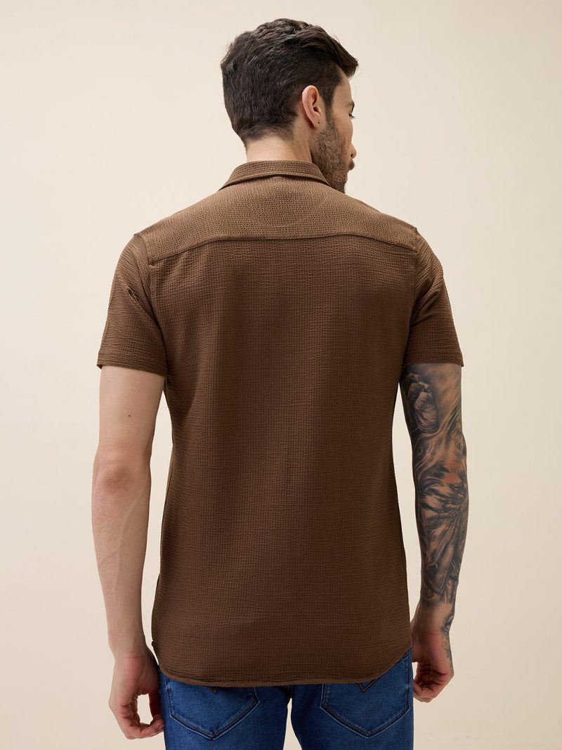 Status Quo Chest Striped Regular Fit Polo Tshirt