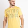 Mens Printed Round Neck T-Shirt
