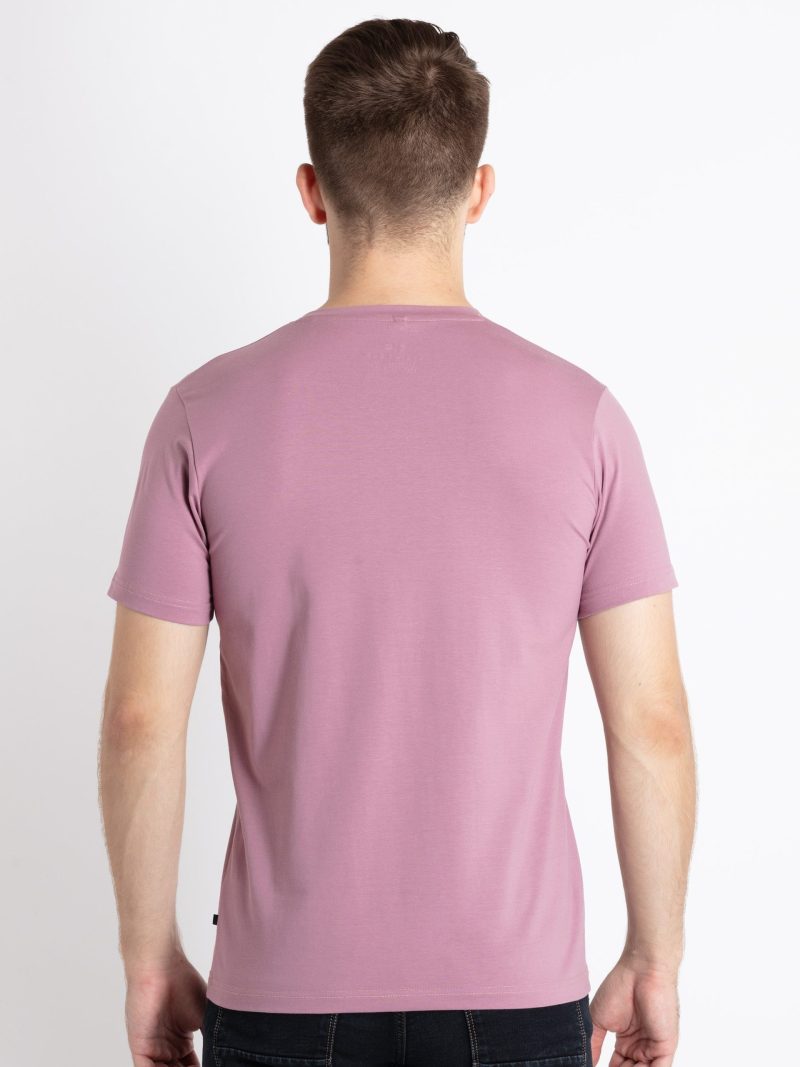 Mens Printed Round Neck T-Shirt