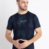 Mens Printed Round Neck T-Shirt