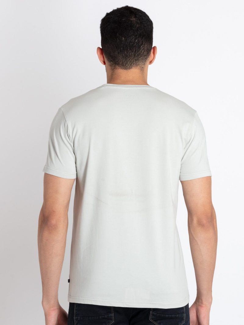 Mens Printed Round Neck T-Shirt