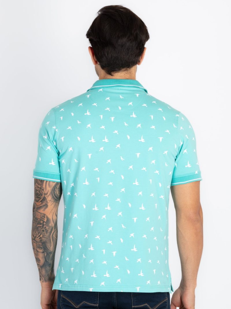 Status Quo Mens All Over Printed Polo T-Shirt