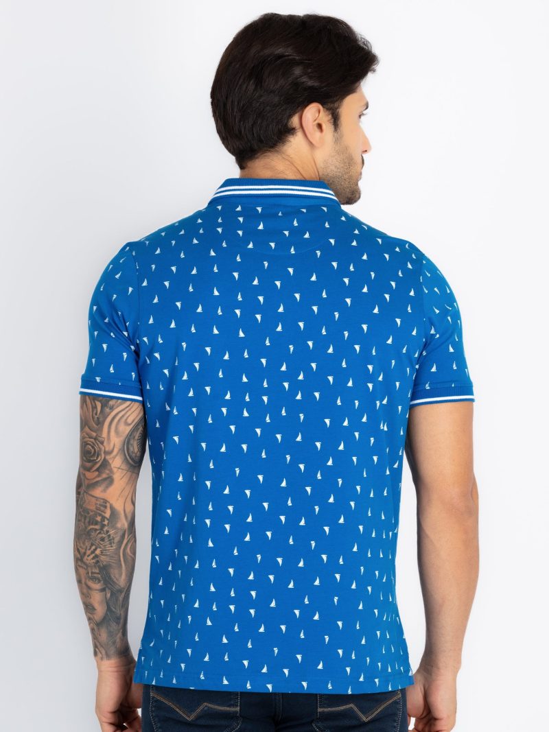 Status Quo Mens All Over Printed Polo T-Shirt