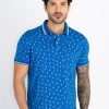 Status Quo Mens All Over Printed Polo T-Shirt