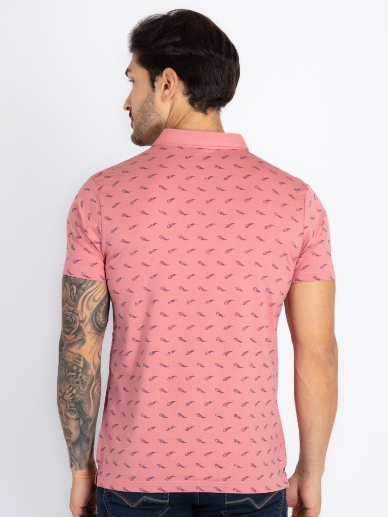 Mens All Over Printed Polo T-Shirt