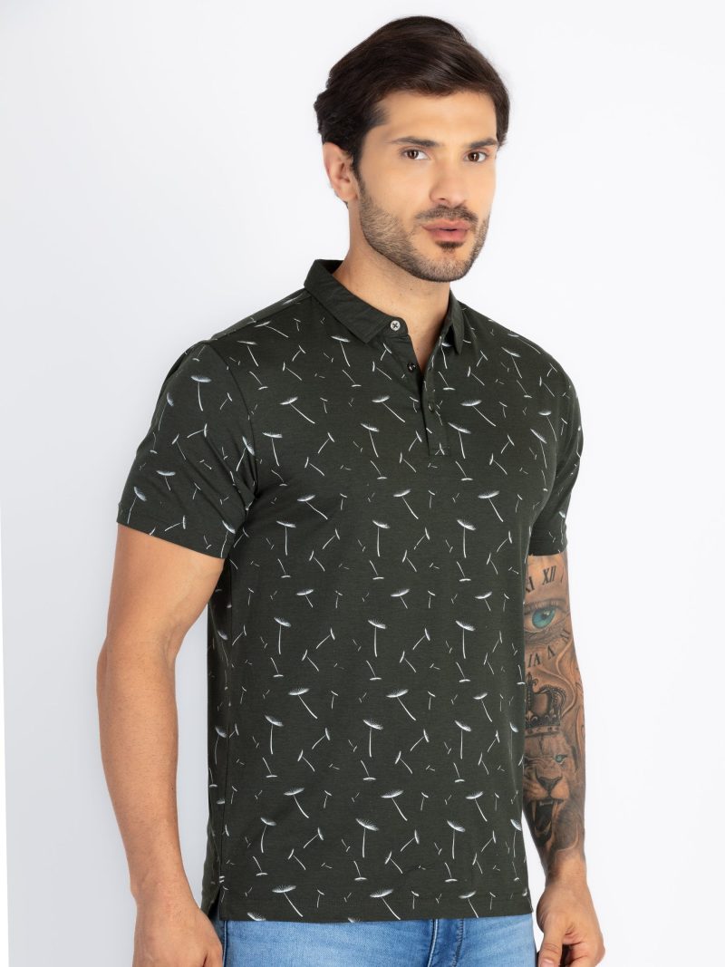 Status Quo Mens All Over Printed Polo T-Shirt