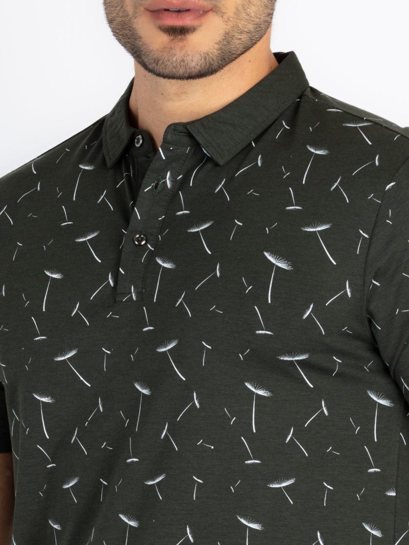 Status Quo Mens All Over Printed Polo T-Shirt