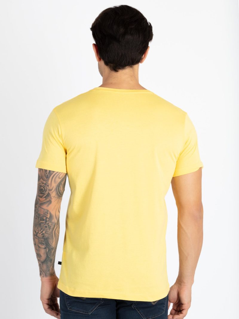 Mens Printed Round Neck T-Shirt
