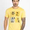 Mens Printed Round Neck T-Shirt