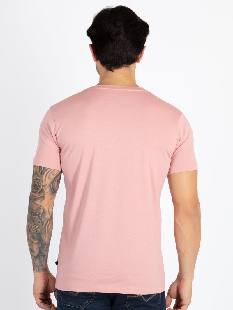 Mens Printed Round Neck T-Shirt