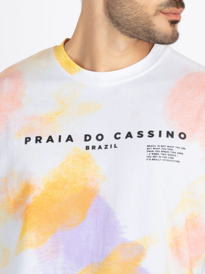 Status Quo Mens All Over Printed Oversized T-Shirt