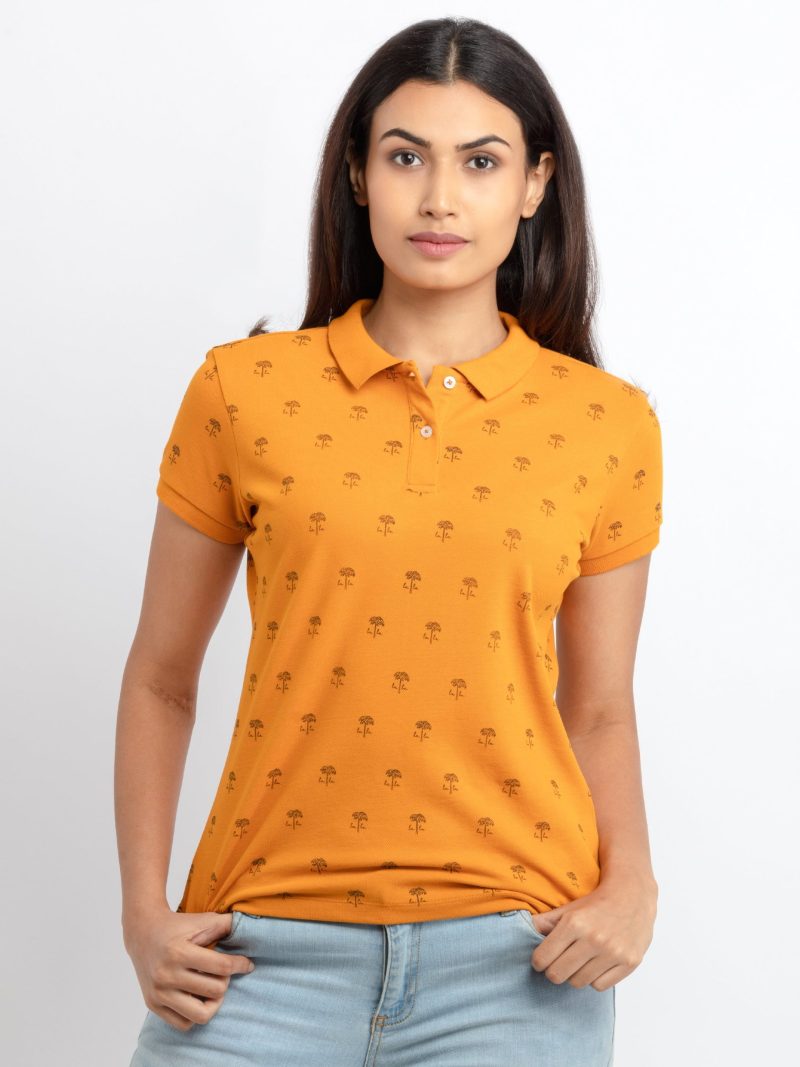 Status Quo Women Typography Printed Round Neck Regular Fit Tshirt