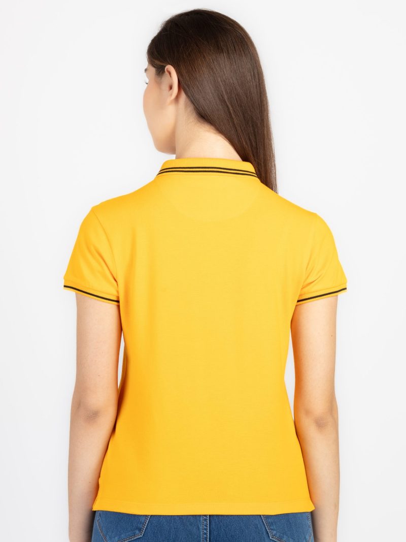 Status Quo Women Chest Printed Round Neck Regular Fit Tshirt