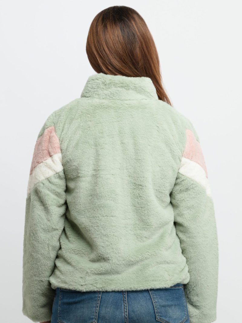 Status Quo Womens Mix & Match High Neck Jacket