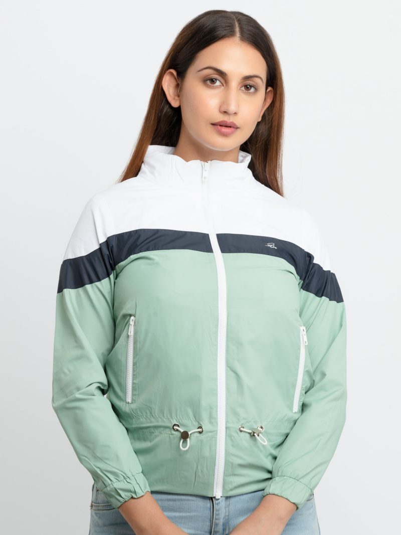 Status Quo Womens Quilted High Neck Jacket