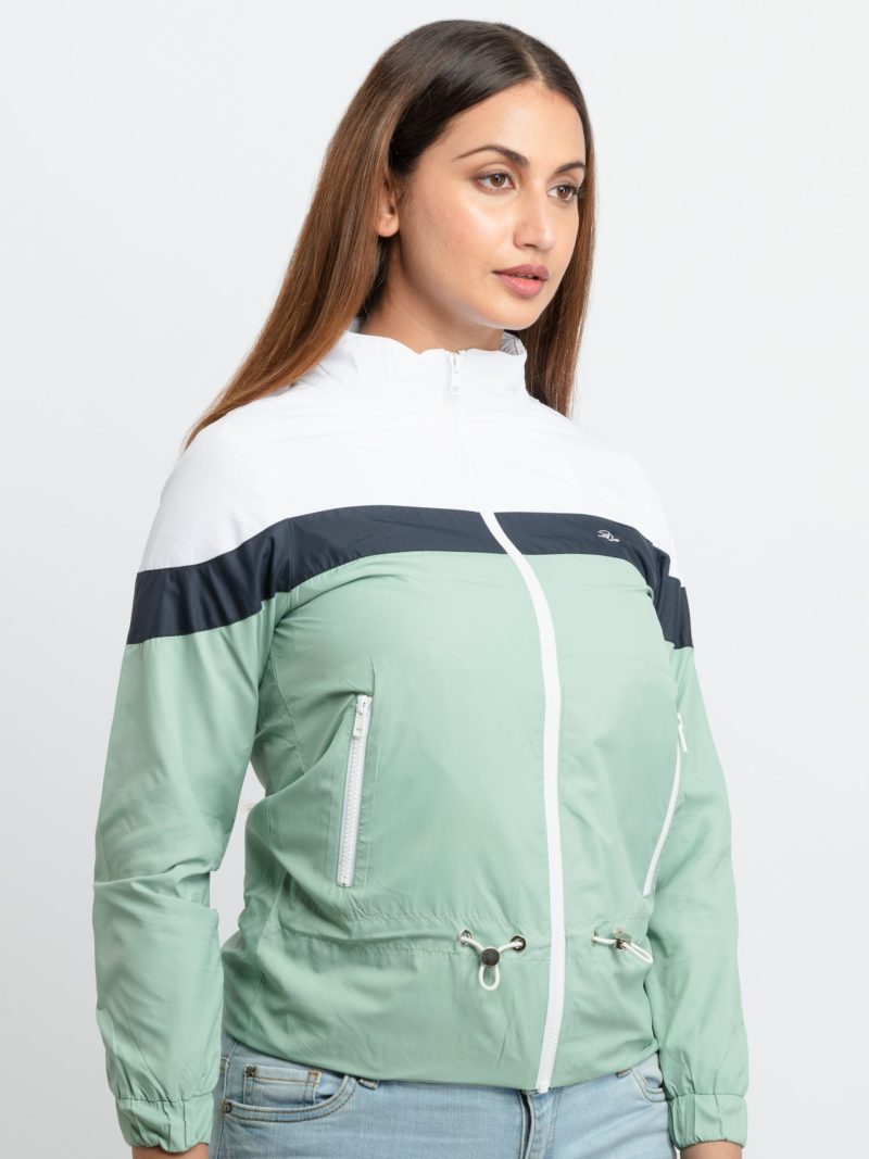 Status Quo Womens Quilted High Neck Jacket