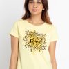 Status Quo Womens Printed Round Neck T-Shirt