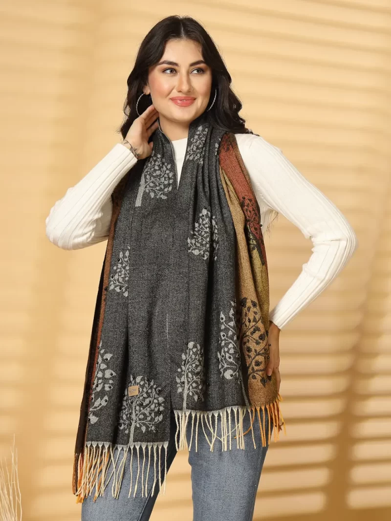 Women Woven Design Stole