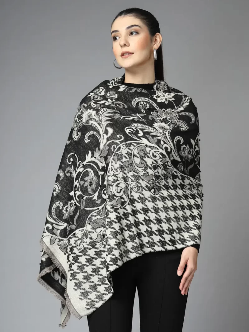 Women Ethnic Motifs Printed Woollen Stole