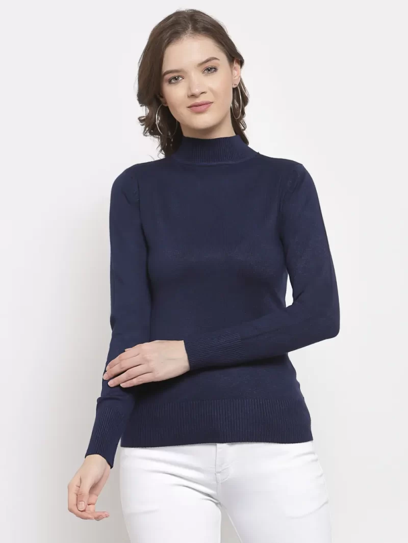 Women Solid Green Top