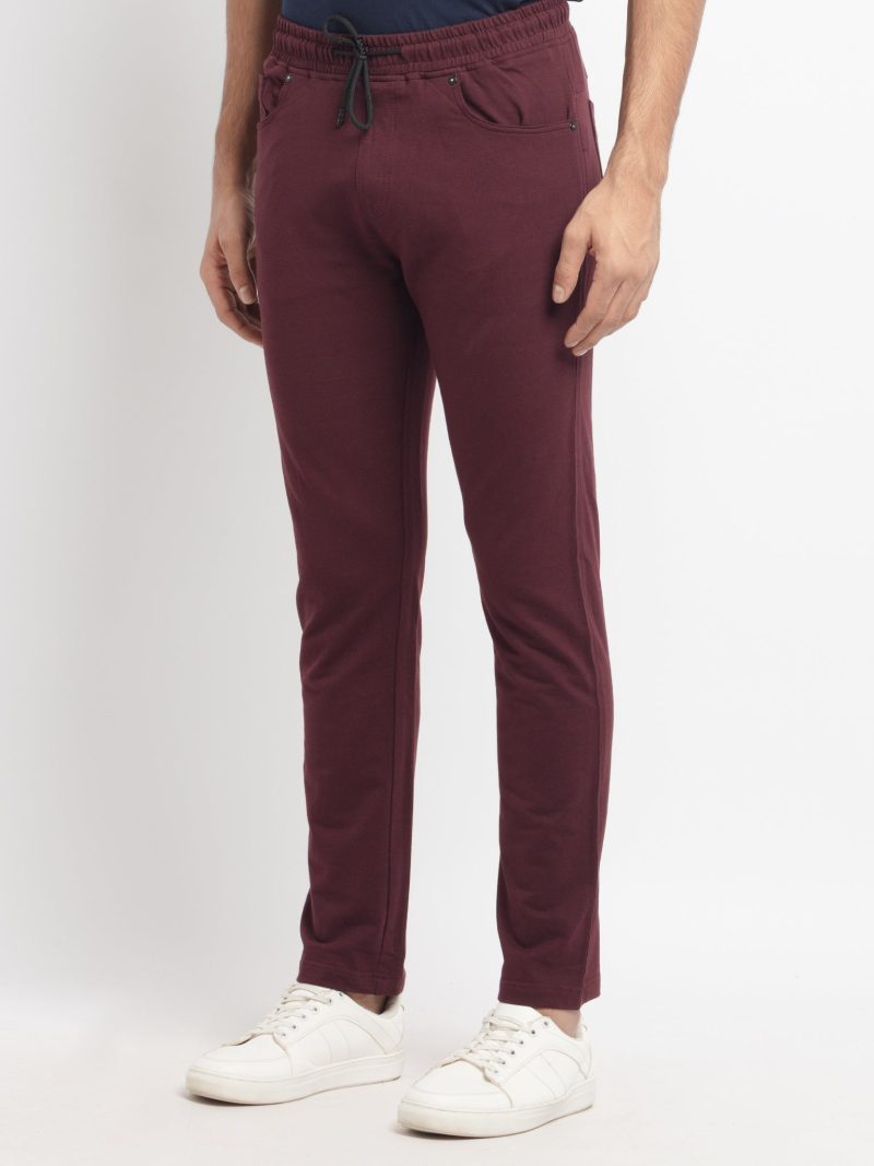 Status Quo Men'S Regular Fit Solid Trackpants