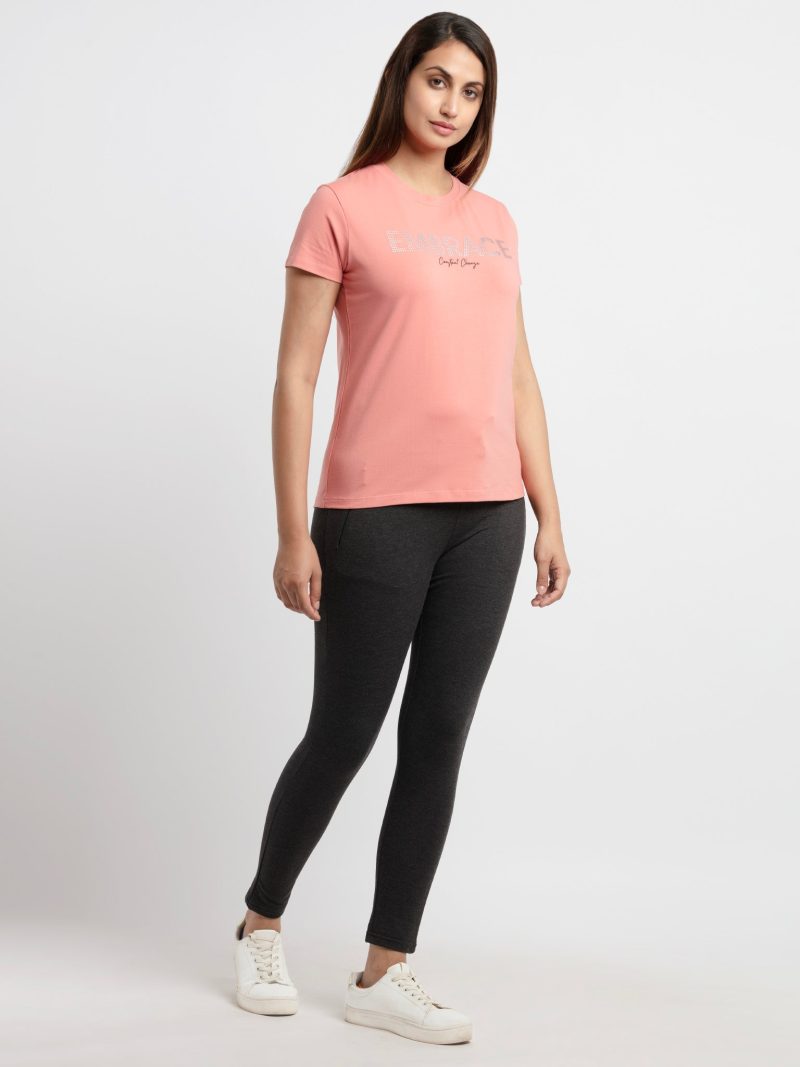 Status Quo Womens Ankle Length Solid Joggers