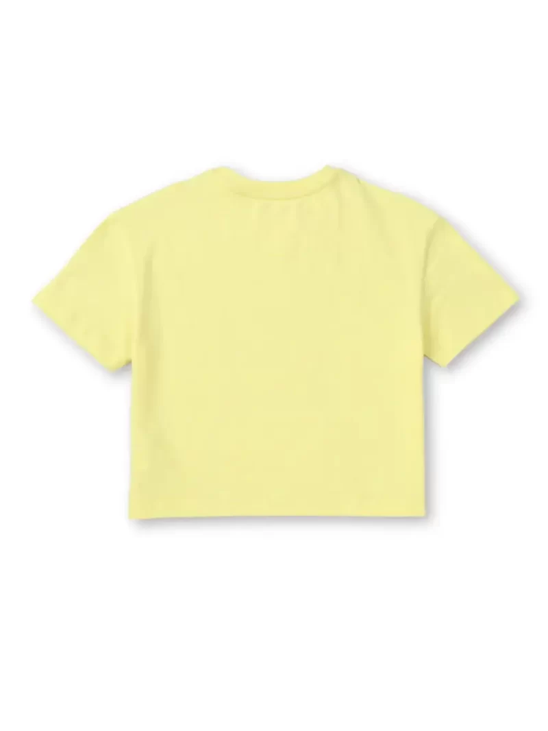 Gini And Jony Boys Off White Abstract Cotton T-Shirt Full Sleeves 7-8Y