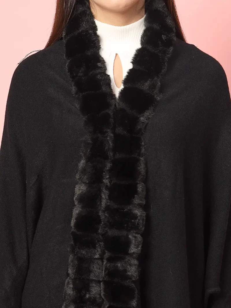 Women V-Neck Poncho