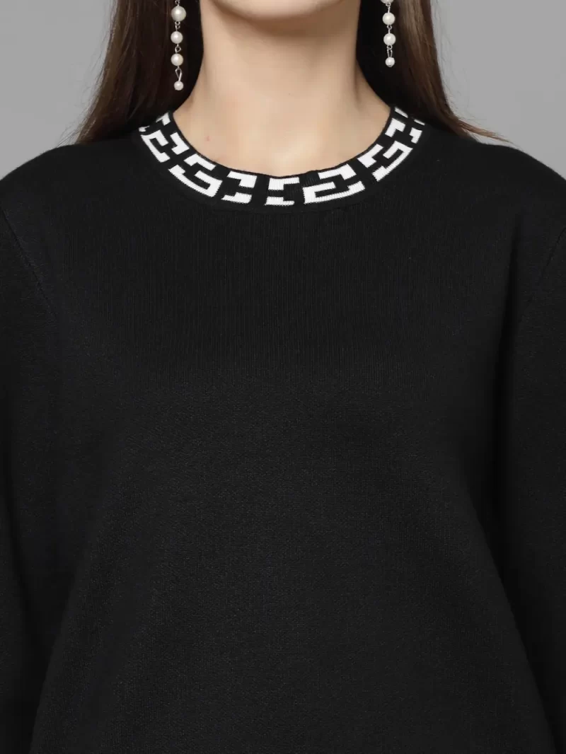 Long Sleeves Sweater With Palazzos