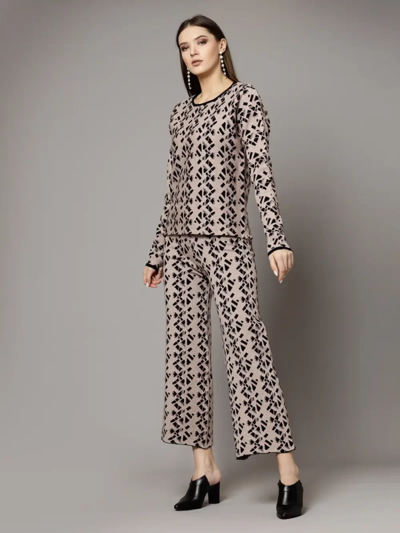 Printed Winter Wear Co-Ords Set