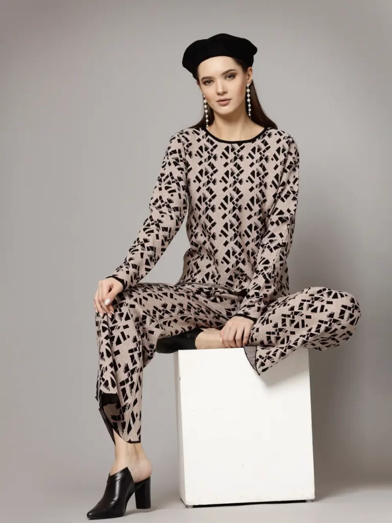 Printed Winter Wear Co-Ords Set