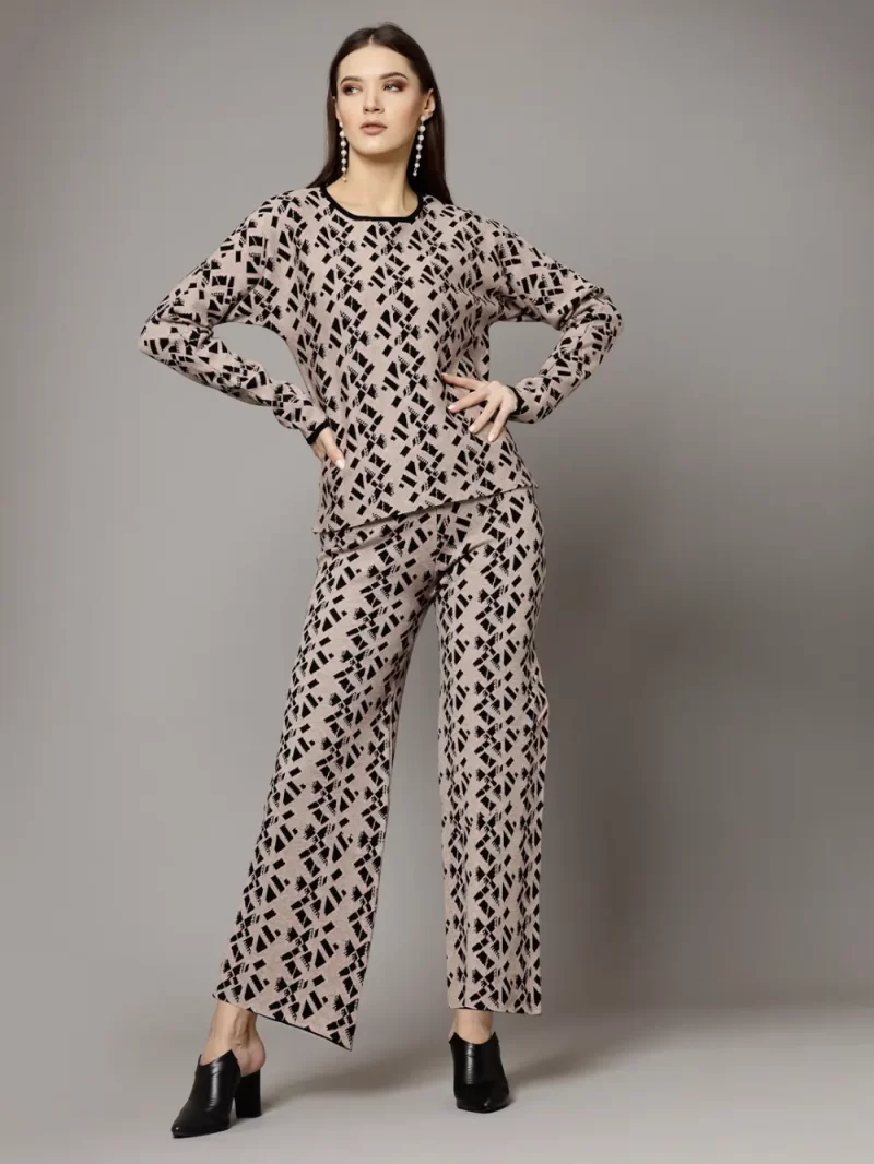 Printed Winter Wear Co-Ords Set