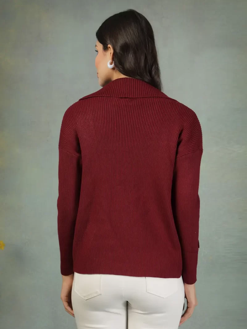 Women Long Sleeves Open Front Longline Shrug